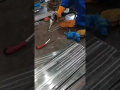 Μηχανή συγκόλλησης με λέιζερ χειροκίνητης επεξεργασίας 5 mm πλάκας αλουμινίου