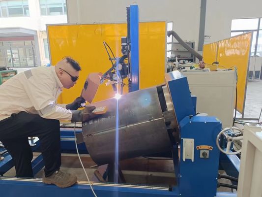 ποιότητας  100-5000mm Tank Diameter Circular Seam Welding Machine with Water Cooling and 3-400A Welding Power εργοστάσιο